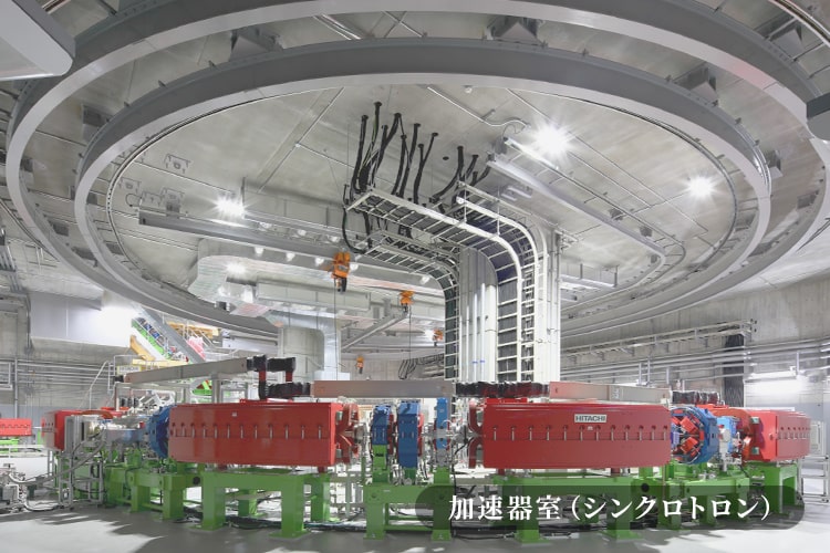 加速器室(シンクロトロン)